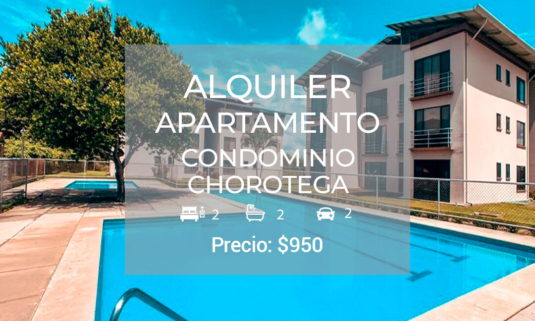 Se alquila apartamento ubicado en Condominio Chorotega (1)